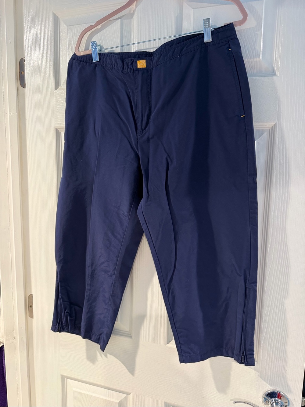 Calvin Klein Jeans Navy Blue Relaxed Jogger Pants